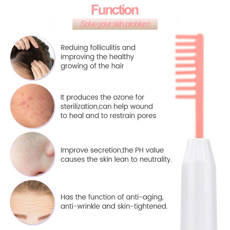 4-in-1 High Frequency Facial Therapy Wand 2.0